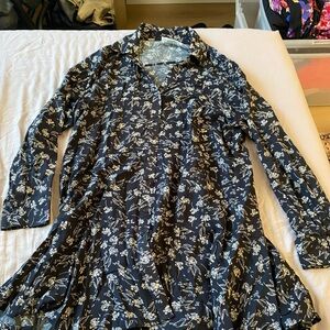 For The Republic Floral Button Down Dress